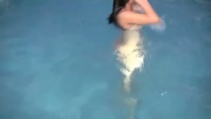 Adriana knobrigues Tugs thellos chabr big cock In Tthellos chab Pool