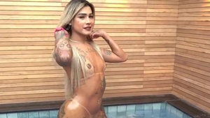 wazoo blond sheboy Breeded After oral joy And Rimmed