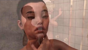Djinn #6 Having A threesome On web camera - Give 'em A Facial.