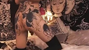 Chatty Tattooed Ts Goes a-hole Up For u