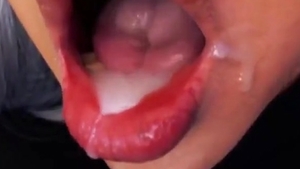 Mint babe Ladyboy Cumming Compilation SiNNE
