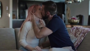 gracious Stepdad Rimjob And Analed breasty Pink Haired shemale