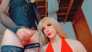 sheboy blowjob-sex And butthole Riding