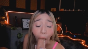 tranny Enjoys A Load Of Sex ramrod Juice