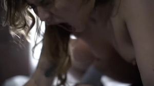 Tattooed teen acquires wet pussy poked By Her shemale Stepmom