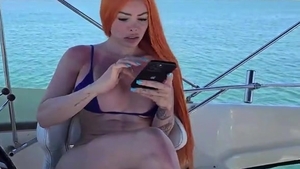 Mexican ladyboy hammers On Yacht