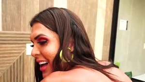 Gigantic butt shelady Lady wazoo fucked By Male bare