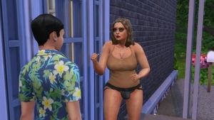 delicious daddy Trans Woman Wants Her youthful neighbor - WickedWhims
