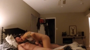 Letting A stunning shemale Work On His Hard knob