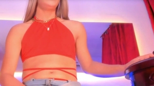 shelady Masturbating Massively Her gigantic cock