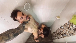 Having A Shower bang With A stunning shelady