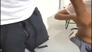 Group sex in classroom