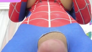 lovely latin chick big cock Masturbates Live