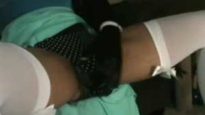 Crossdresser Zaya Multiple Cumshots