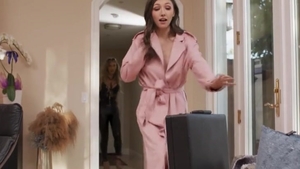 ladyman Agent receives butthole pounded Using thong On