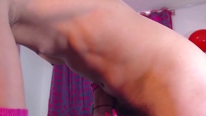 stunning Masturbating On Chair And cum