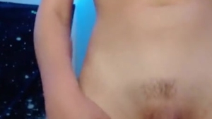 Redhead slim Canadian ladyboy Beauty With Tattoos Tugs Her petite penis On cam