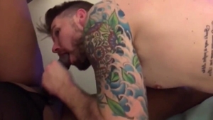 pretty ladyboys Dominate Straight man while His Girlfriend Films
