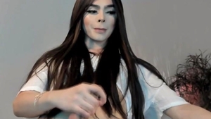 lustful sheboy receives sleazy Fapping Her subrigid rod