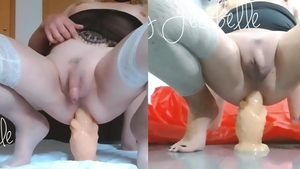 I Love large toys 05 *** Floozyjezebelle cam Compilation *** biggest butthole Dildos