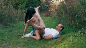 Trans Angels: Big Catch for Rick Hard: Titty Reveal!