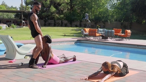 Trans Harder: Alpha's Double Blowjob Delight