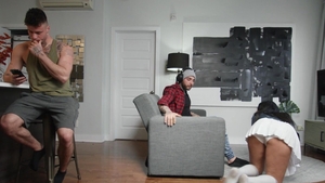 Trans Angels: Trans Temptress Plays Naughty with Tony