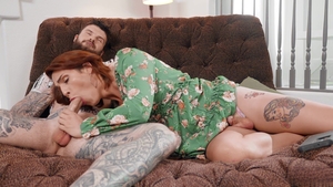 Trans Angels: Bearded Hunk Worshiping Feet