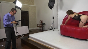 Devil's Tgirls: Chad's Photo shoot Turns Wild