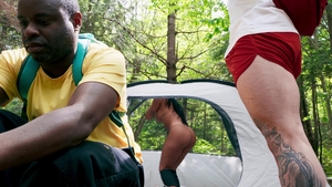 Trans Angels: Muscular Hunk Meets TGirl in the Woods