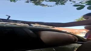 Samuel Jackson.: Shemale and Guy Engage in Wild Outdoor Sex