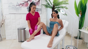 Trans Angels: Sticky Facial from Zariah's Jerk Off Release