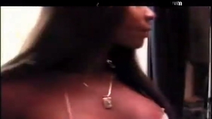 Chocolate wild Tbabe slamed By White guy