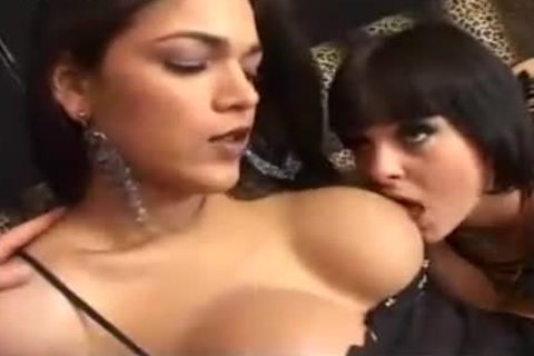 love juicesucker gal With guy And Ample busty tgirl In Clonginger-plow