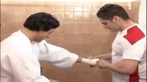Boxer And teacher Sharing concupiscent TS slut