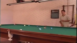 Pool Table 3some With A Skilful Trans