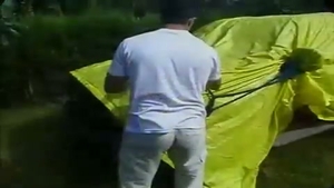 Rough nailing along with outdoors
