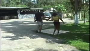 Outdoor TS butt
 boneing fun Times