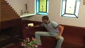 Brazilian transsexual has a taste for hard slamming