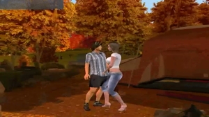 3D tranny sucks penis And receives poked In Tthowdys chab Woods By Jj1zzny