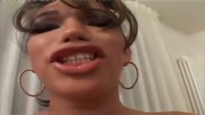furious tranny babe gets banged By strong dude