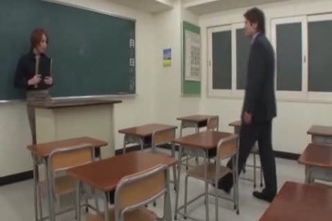 asian teacher Is gorgeous At threesome
