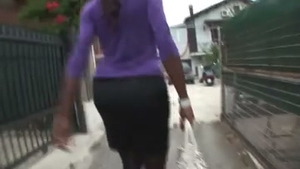 dark latina With A huge pecker