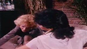 Vintage beauty And ladyboy sucking