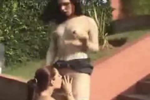 tranny Tais pokeed Outside 1