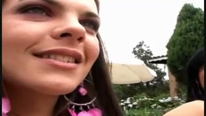 trannies Carla And Laisa banged By Two teens