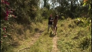 shelady Outdoor butt
 bang With A Hard cock