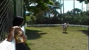dilettante kinky sheboy poked Hard Outside