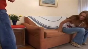man Surprised That she Has A rod