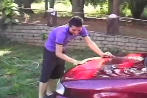 Washing My Car With My favourite Travesti